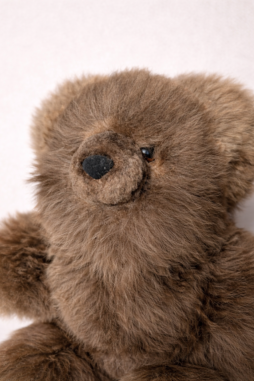Bruine Teddybeer in Baby Alpaca – Handgemaakt uit Peru