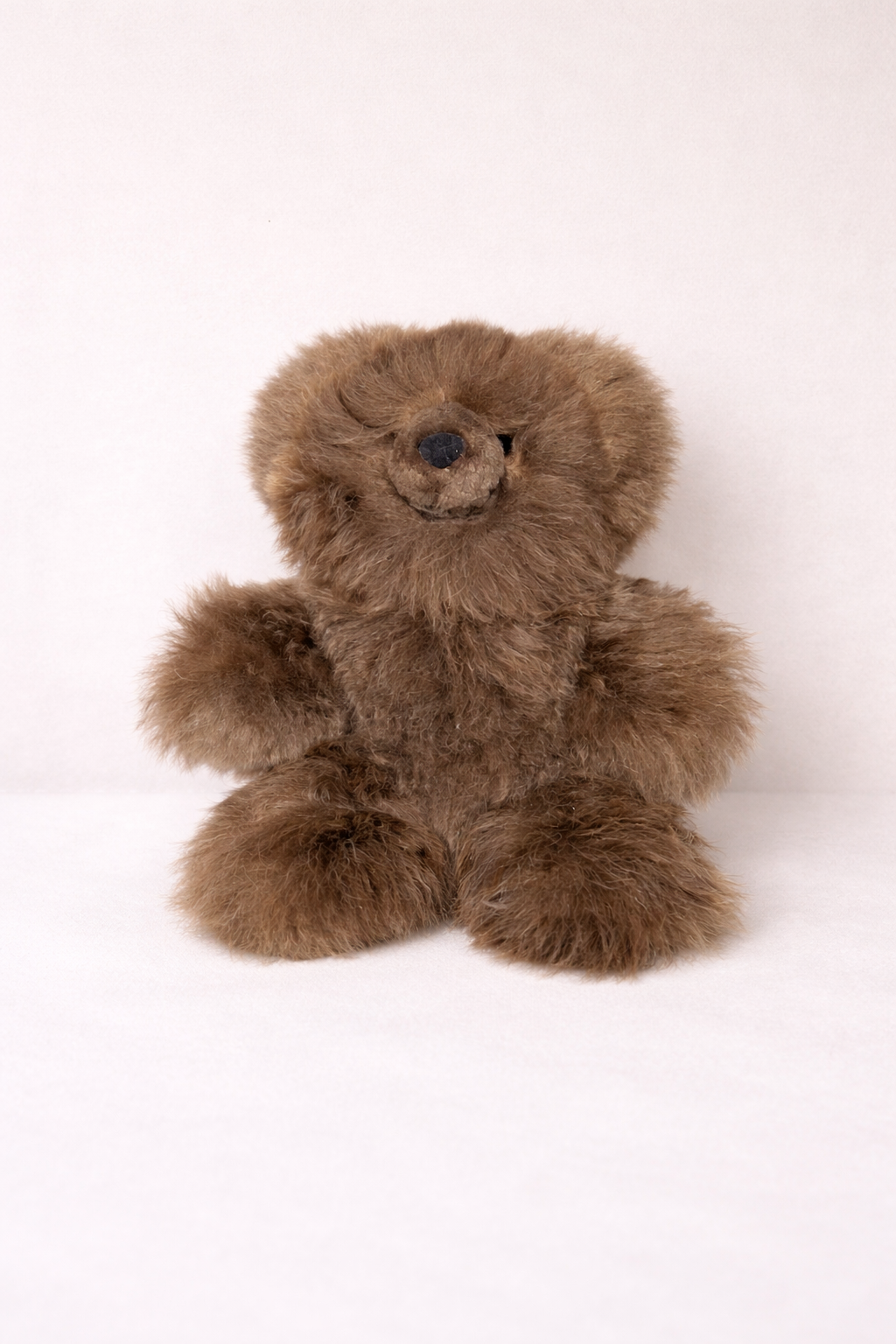 Bruine Teddybeer in Baby Alpaca – Handgemaakt uit Peru