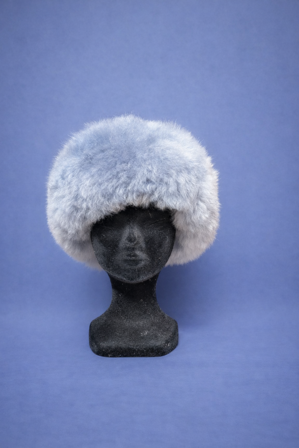 Grijze Russische Muts – Baby Alpaca, Handgemaakt